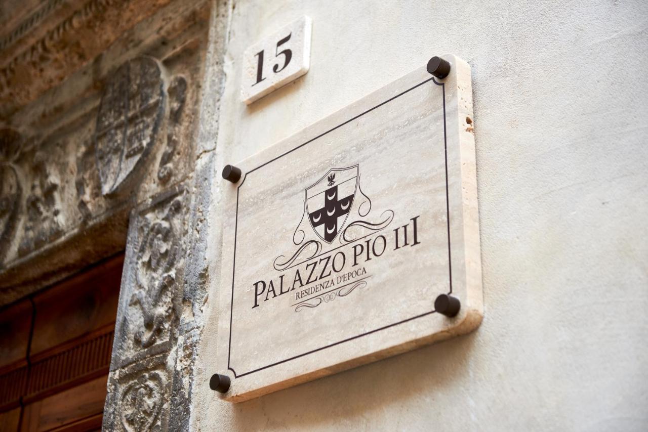 Palazzo Pio III - Residenza D'Epoca Sarteano Exterior foto